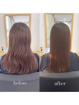 リアン 四条大宮店(Lien) 『髪質改善』ストレートエステ（縮毛矯正）（リタッチ可）
