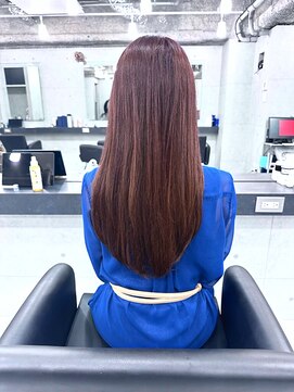 エンディアリング 東銀座(Endearing) 斜めバング/グレージュカラー/デザインカラー/眉毛/銀座/東銀座