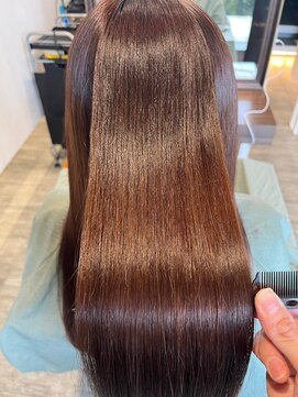 クレヨン ケース(Crayon case) ナチュラルストレートブラウンカラー20代30代