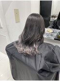シルバーグレージュグラデーションカラー