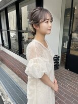 ヘアープレイス ヴィブ(hair place VIVE) お呼ばれヘア