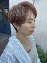 ラポール(RAPPORT)&nbsp;ブリーチなし！白髪を活かしたハイトーンカラー＋ショート