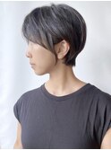 【松戸/ムラマツ】大人可愛いショートボブ黒髪