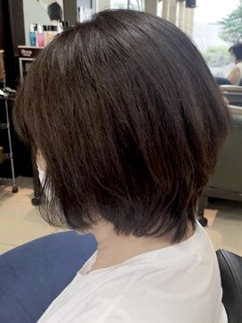ヘアークリアー 春日部 大人可愛いミセスショート/耳にかけても◎ /30代40代50代/春日部