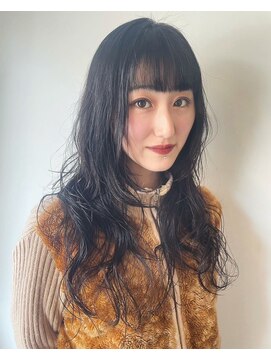 カムジーヘッドカミノウラ(COMEGHEAD KAMINOURA) ダブルカラーミルクティーベージュカラーブルーブラックブリーチ