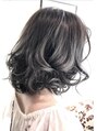 アグ ヘアー アオ 香取佐原店(Agu hair Ao) ブリーチ（2から3回）＋カーキグレー　ギリギリ結べるミディ