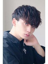メンズカット バイ ソイクフ(メンズカット by SOY-KUFU)&nbsp;MEN'S HAIR センターパートマッシュウルフ
