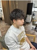 ツイストスパイラルパーマ/メンズカット/波巻きパーマ/札幌/大通