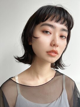 ホスタ 大阪梅田店(fosta) ブリーチグレージュベージュショートボブショートレイヤー学割