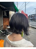 パープル グレー ブルー