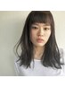 前髪カット＋カラー＋素髪トリートメント￥15000～