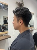 【ビジネスマン向け】流すパーマスタイル