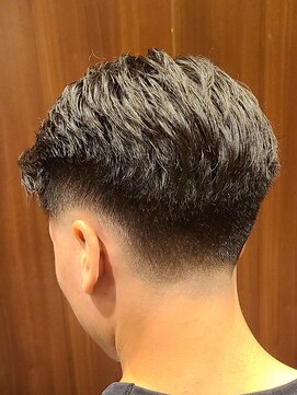 ヒロギンザ 田町店(HIRO GINZA) 七三ロースキンフェード