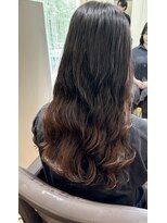 ジエクト ヴィシア(The Ect VIXIA) コテ巻き 無重力パーマ ヨシンモリ ロングレイヤー パーマ