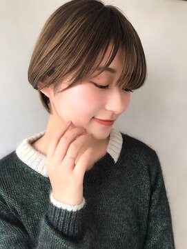 ネイロ 錦糸町(NeiRo) ★前下がりショートボブハンサムショートカットカラーパーマケア