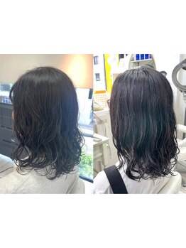 繰り返すカラーの傷みでパーマができなかった方にこそオススメ☆傷まないデジパ＆エアウェーブ！【津田沼】