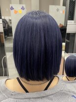 ジエクト ヴィシア(The Ect VIXIA) ハイトーンボブ/ネイビーブルー/ブルーヘア/ブルーブラック