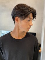 センターパート/ニュアンスパーマ