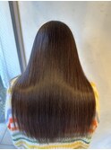 ツヤ髪ストレート