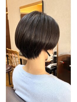 サロンドリップスの写真/素敵なショートヘアは、骨格と髪質に合わせた繊細なシルエットで決まります＊スタイリングも◎