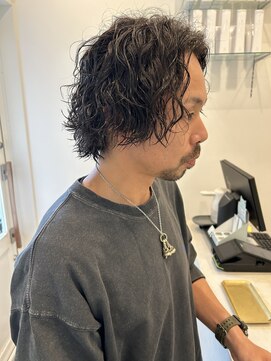 トパ タカオカ(topa takaoka) 無造作縦落ちパーマ