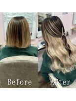 あるじゃんすー 町田店&nbsp;ダークショコラ×ホワイトベージュ#シールエクステ#韓国#町田