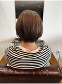 ショートヘアにもサラサラになれるストレート