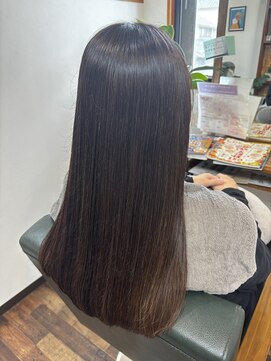 コンフィー 諫早(comfy) 低アルカリ髪質改善ヘアカラー