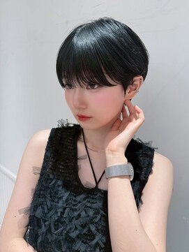 ホスタ 大阪梅田店(fosta) ブリーチグレージュベージュショートボブショートレイヤー学割