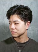 センターパートショート
