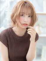モッズヘア 越谷(mod's hair) 抜け感色気切りっぱなしボブレイヤーカットh4越谷20代30代40代