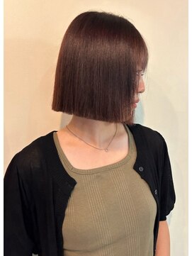 ナループロア ルームー(Nalu pu loa ROOMOO) タッセルカット/タッセルボブ/韓国ボブ/切りっぱなしボブ