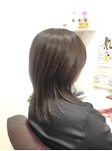 40代50代60代/ミディアムレイヤー/顔まわりレイヤー