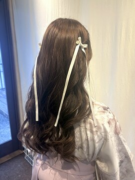 ココカラヘアー ニコ(cococara hair nico) 卒業式/成人式/ヘアセット/ハーフツイン