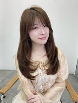 フォルテ 表参道店(FORTE) 【フォルテ千鶴】ワンホンレイヤー/大人可愛い/透明感カラー