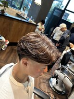 タフ バーバーショップ 大濠店(TOUGH BARBER SHOP)&nbsp;フェザーパーマ×テーパーフェード