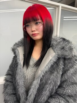レノ(RENO) ブリーチハイトーンルーツカラーグラデーションカラー髪質改善