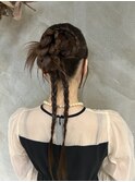 個性的なカチモリヘア