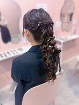 ラルム 大宮東口店&nbsp;編みおろしポニー