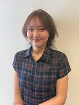 ボーイミーツガール(boy meets girl) 柔らかいボブレイヤー+透明感ベージュ