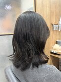 暗くても透明感艶カラー♪