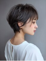 イマトリ 大森店&nbsp;大森/ダークパープル/ナチュラルショート/ミルクブラウン/夏