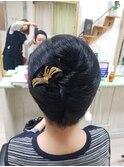 和髪ヘアセット
