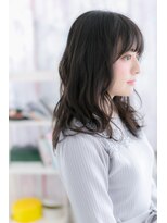 ミック ヘアアンドビューティー 大山店(miq  Hair&Beauty)&nbsp;大人可愛い♪フェミニンセミディ