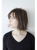 透明感カラー♪セミウェット♪フラッフィーボブ♪