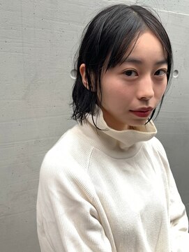 テテコケット(tete coquette) 秋冬に大人気！！黒髪ルーズな大人かわいいお洒落ボブ。