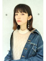 モリオ フロム ロンドン 大宮2号店(morio from London)&nbsp;【なかじま ひびき】外ハネロブ