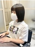 ぷつんとbobヘア