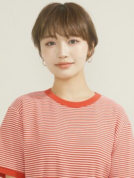 オンク 新宿(onk) 黒髪/グレーベージュ/レイヤーロング/前髪パーマ[新宿駅]