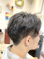 ココアール けやき通り(COCO.R) ツーブロックナチュラルパーマ